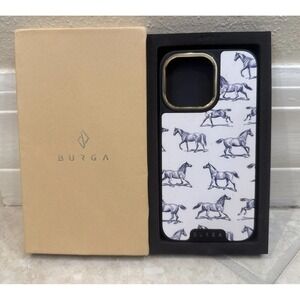 Burga iPhone 15, iPhone 14 Plus VTG Horse Phone Case Dual Protective Case In Box
